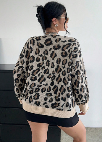 Разноцветный демисезонный кардиган SHEIN