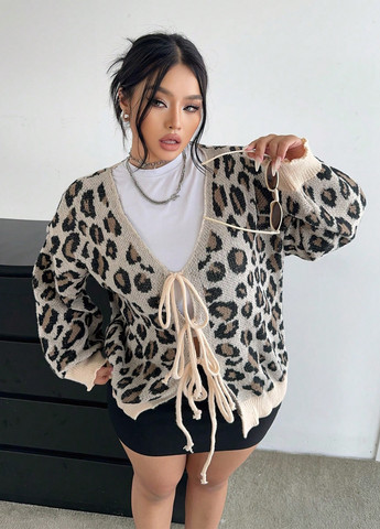 Разноцветный демисезонный кардиган SHEIN