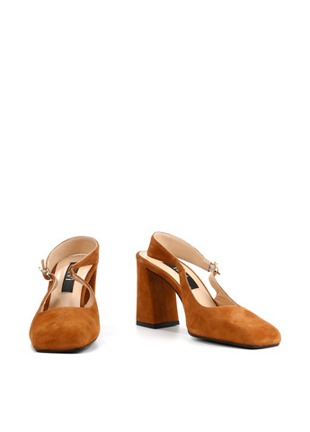 Le'BERDES Туфлі слінгбекі коричневий з натуральна замша, україна — літо (360795595)