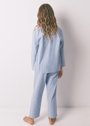 Блакитна всесезон піжама (сорочка, штани) сорочка + брюки Women'secret
