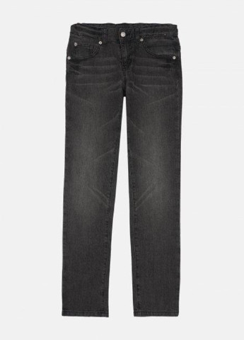 Темно-серые демисезонные прямые джинсы United Colors of Benetton