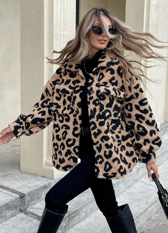 Бежева демісезонна куртка SHEIN