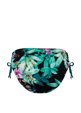 Черные купальные трусики с цветочным принтом Marc & André