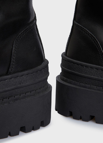 Осенние ботинки берцы Tommy Jeans с логотипом из искусственной кожи