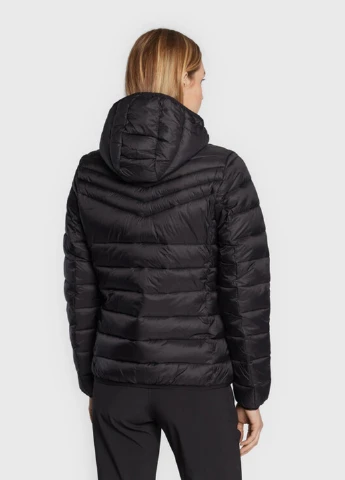 Черная демисезонная куртка 32k3016-u901 CMP WOMAN JACKET FIX HOOD
