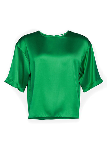 Зелёная блуза Warehouse