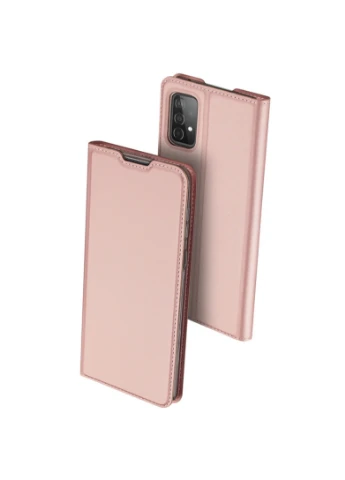 Чехол-книжка с карманом для визиток для Samsung Galaxy A72 4G / A72 5G Rose Gold (is_00000042672_1) Dux Ducis (250500505)