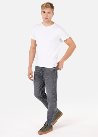 Темно-серые демисезонные прямые джинсы Colin's