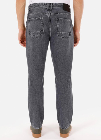 Темно-серые демисезонные прямые джинсы Colin's