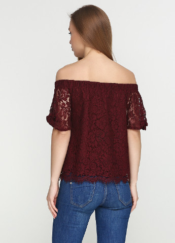 Бордовая блуза Francesca's