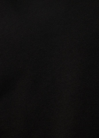 Чорний світшот KOTON однотонний без декору (362159870)