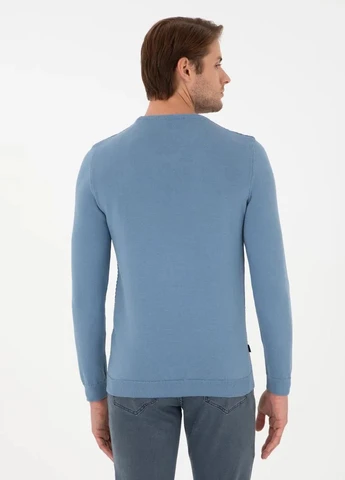 Блакитний демісезонний джемпер джемпер Pierre Cardin