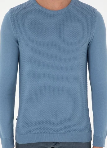 Блакитний демісезонний джемпер джемпер Pierre Cardin