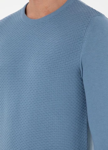 Блакитний демісезонний джемпер джемпер Pierre Cardin