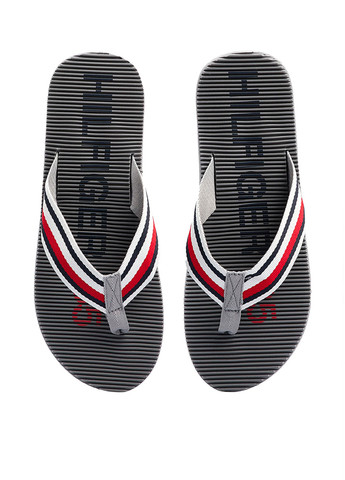 Серые кэжуал вьетнамки Tommy Hilfiger