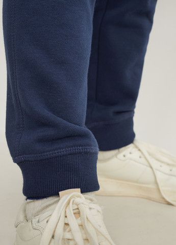 Темно-синие кэжуал, спортивные демисезонные брюки зауженные, джоггеры C&A