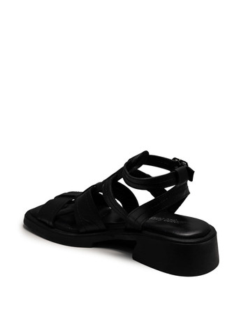 Черные босоножки Bengzo Baldini с ремешком