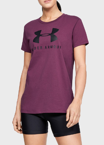 Фіолетова всесезон футболка Under Armour