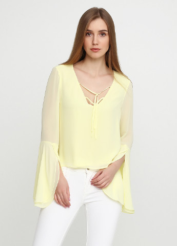Желтая демисезонная блуза Guess by Marciano