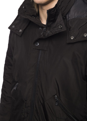 Чорна зимня куртка Trussardi