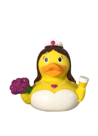 Іграшка для купання Качка Наречена, 8,5x8,5x7,5 см Funny Ducks (250618806)