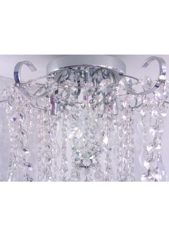 Люстра потолочная хрустальная с пультом 90080/4 Хром 42х45х45 см. Sunnysky (253122457)