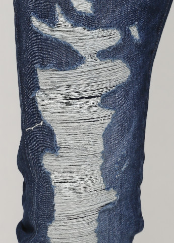 Синие демисезонные прямые джинсы Le Temps des Cerises