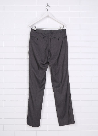 Грифельно-серые классические демисезонные прямые брюки Kiabi