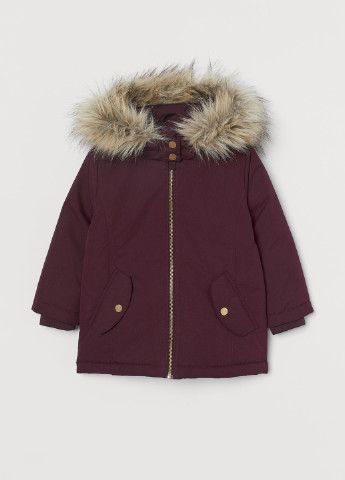 Бордова демісезонна куртка H&M