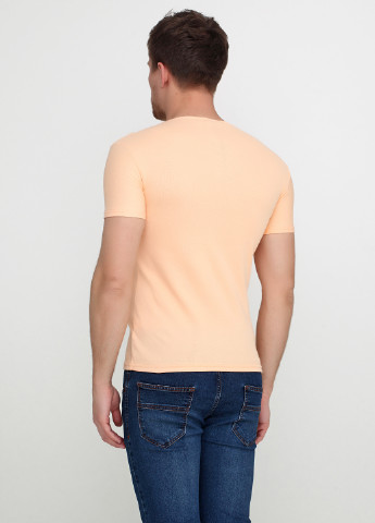 Оранжевая футболка Bless