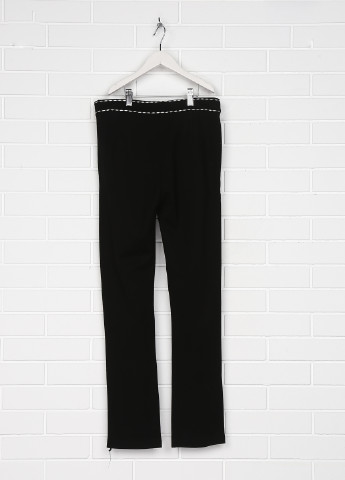 Черные кэжуал демисезонные со средней талией брюки To Be Too