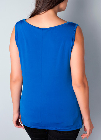 Синяя летняя блуза Anais