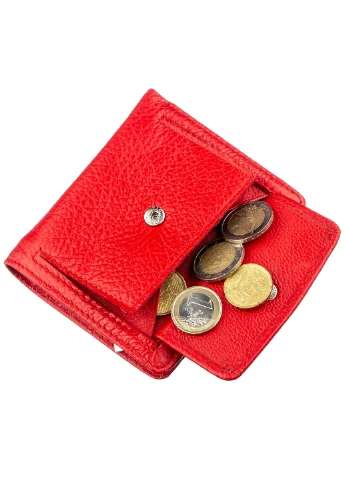 Женский кожаный бумажник 9,5х11 см st leather (232989980)