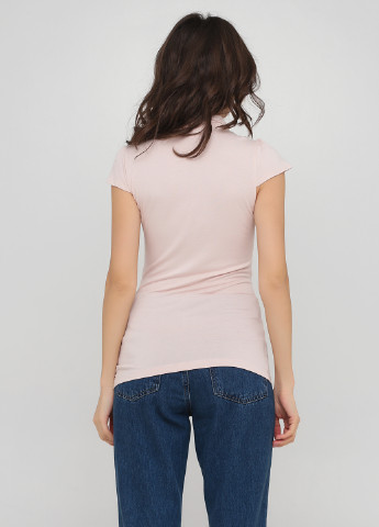 Светло-розовая летняя блуза Naf Naf