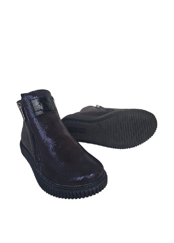 Темно-синие кэжуал осенние ботинки N-Style