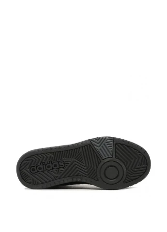 Чорні кросівки зимовий adidas HOOPS 3.0 MID WTR
