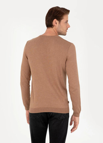 Темно-бежевий демісезонний джемпер джемпер Pierre Cardin