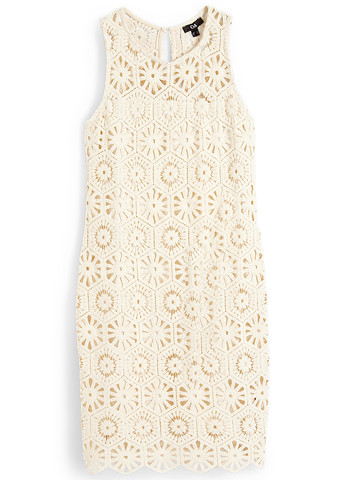 Молочна коктейльна, кежуал сукня C&A однотонна