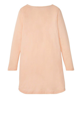 Пудровое домашнее платье Esmara с надписью