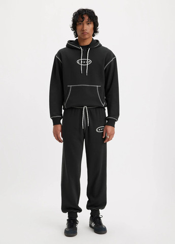 Черные кэжуал демисезонные джоггеры брюки Levi's