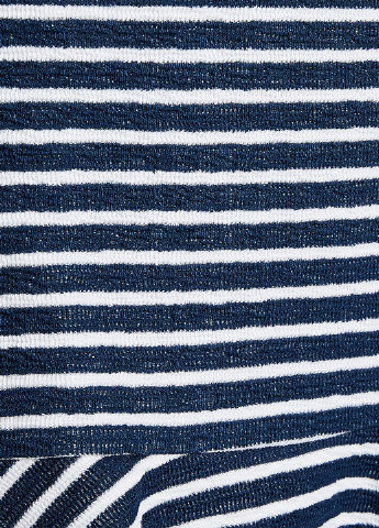 Темно-синяя кэжуал в полоску юбка KOTON