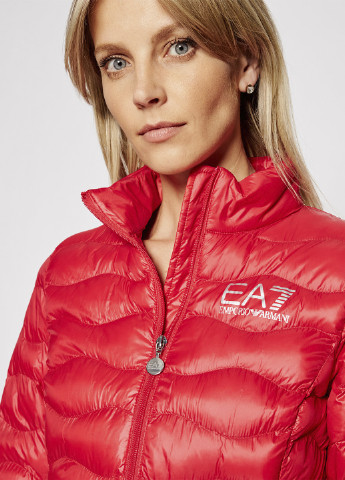 Красная демисезонная куртка EA7