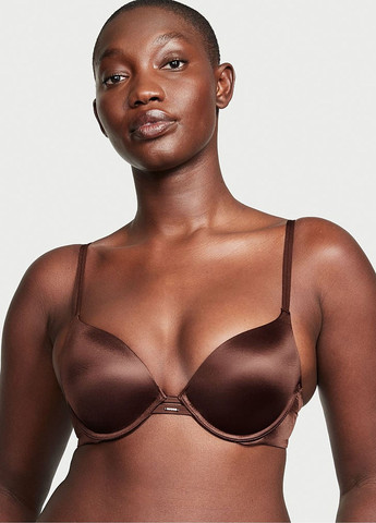 Темно-коричневий демісезонний комплект (бюстгальтер, трусики) Victoria's Secret