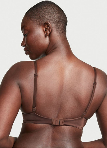 Темно-коричневий демісезонний комплект (бюстгальтер, трусики) Victoria's Secret