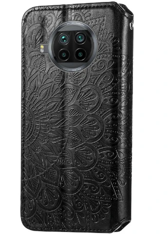 Кожаный чехол книжка Mandala (PU) для Xiaomi Mi 10T Lite / Redmi Note 9 Pro 5G Черный (is_00000041397_7) Getman (237829269)