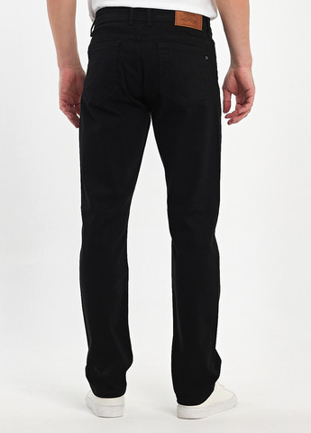 Черные демисезонные регюлар фит джинсы Trend Collection