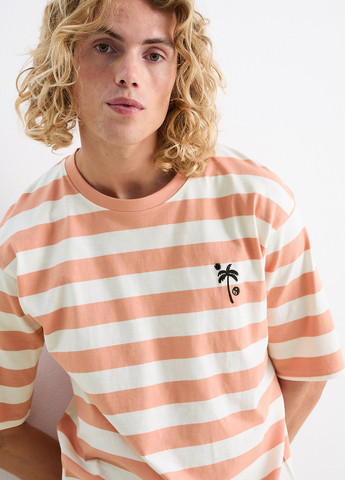 Комбинированная футболка C&A