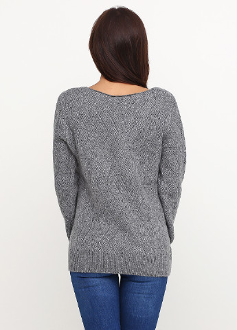 Темно-серый демисезонный пуловер пуловер Street One