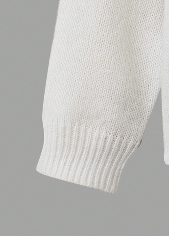 Черно-белый демисезонный свитер SHEIN