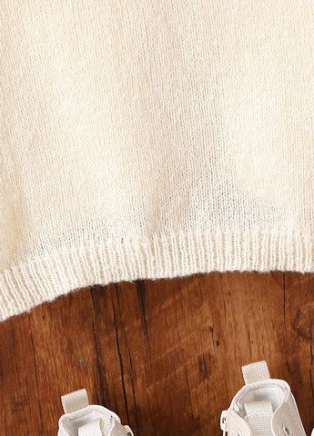 Айворі демісезонний джемпер джемпер SHEIN